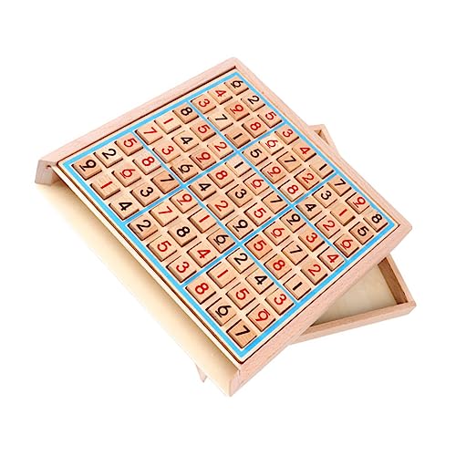 ERINGOGO 1 Satz Sudoku aus Felder Brettspiel zur Frühen Bildung für Logisches Denkspiel für Ganze Familie Fördert Mathematisches Verständnis und Kreativität Sicheres Material von ERINGOGO