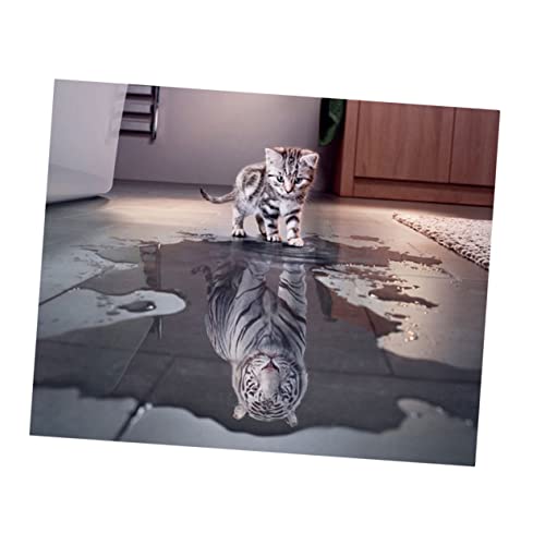 ERINGOGO 1 Satz Teiliges Katzenmotiv Puzzle für Erwachsene Intelligentes Jigsaw zur Stressreduktion Lustiges und Kreatives Denkspiel für Entspannende Stunden und Logische Herausforderungen von ERINGOGO
