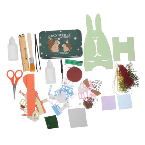 ERINGOGO 1 Satz Traumstadt DIY House Miniature Creative Set Building Toys stylingbã¼rsten Handmade The Present Puppenhaus zum Basteln Miniatur-Puppenhaus-Bausatz Heimwerken Acryl ERINGOGO 1 Satz Traumstadt DIY House Miniature Creative Set Building Toys stylingbã¼rsten Handmade The Present Puppenhaus zum Basteln Miniatur-Puppenhaus-Bausatz Heimwerken Acryl von ERINGOGO