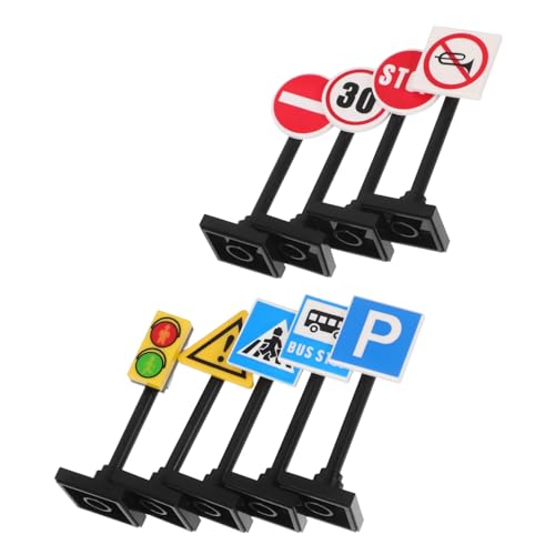 ERINGOGO 1 Satz Verkehrszeichen- interaktives lernspielzeug Türdichtleisten Kleiner Spielzeugzaun Auto- Verkehrszeichen für Spielzeugbauschilder Abs ERINGOGO 1 Satz Verkehrszeichen- interaktives lernspielzeug Türdichtleisten Kleiner Spielzeugzaun Auto- Verkehrszeichen für Spielzeugbauschilder Abs von ERINGOGO