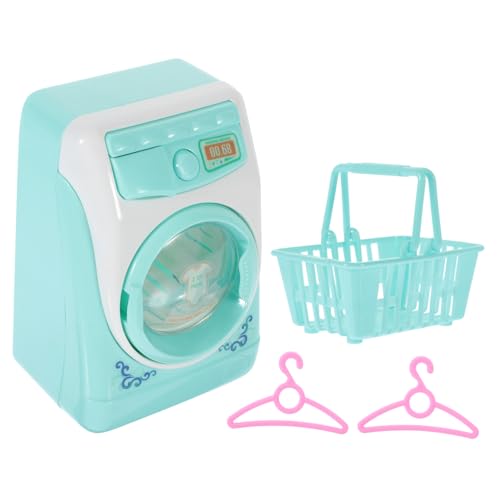 ERINGOGO 1 Satz Waschmaschine Kleines Waschmaschinenspielzeug Mini-haushaltsgerät Modellspielzeug Einer Waschmaschine Frühes Pädagogisches Kinderspielzeug Plastik von ERINGOGO
