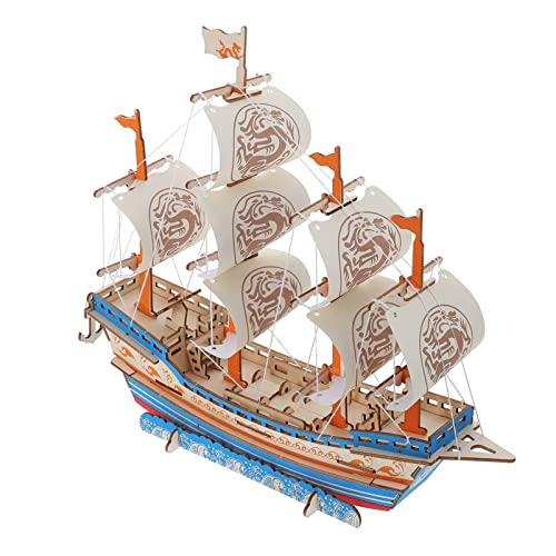 ERINGOGO 1 Satz Zusammengebautes Segelmodell Segelboot Nautisch Erwachsene Boote Bausatz Modellboot-bausätze Boot-kit Holz ERINGOGO 1 Satz Zusammengebautes Segelmodell Segelboot Nautisch Erwachsene Boote Bausatz Modellboot-bausätze Boot-kit Holz von ERINGOGO