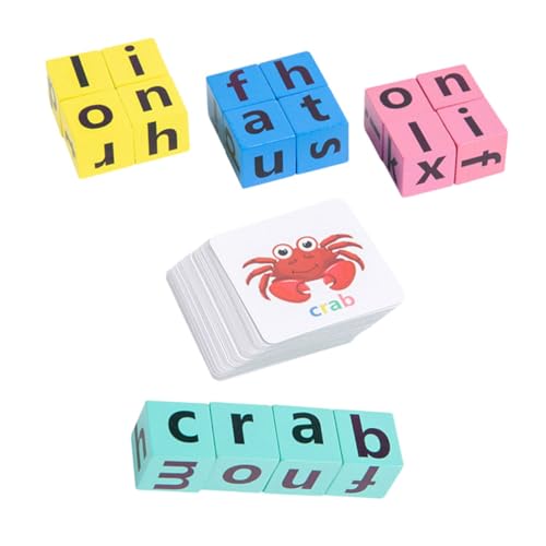 ERINGOGO 1 Satz kinderspielzeug Puzzlespielzeug frühe Lernspiele Vorschulkindergartenspiel Rechtschreibspielzeug Lernspielzeug für das englische Alphabet Ahorn ERINGOGO 1 Satz kinderspielzeug Puzzlespielzeug frühe Lernspiele Vorschulkindergartenspiel Rechtschreibspielzeug Lernspielzeug für das englische Alphabet Ahorn von ERINGOGO