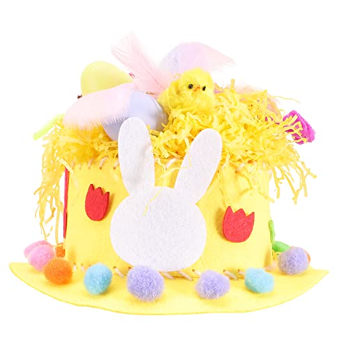 ERINGOGO 1 Satz ostern DIY hut Geburtstagsmütze für Geburtstagsmützen für easter decoration Ostern Geschenkidee Zubehör für Ostermützen selber machen Hutset für Vlies ERINGOGO 1 Satz ostern DIY hut Geburtstagsmütze für Geburtstagsmützen für easter decoration Ostern Geschenkidee Zubehör für Ostermützen selber machen Hutset für Vlies von ERINGOGO