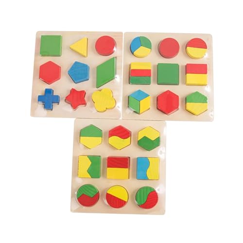 ERINGOGO 1 Satz passende Bausteine Lernspielzeug aus Holz Geometrischer passender Baustein Bildungsspielzeug für mit geometrischen Blöcken Hölzern ERINGOGO 1 Satz passende Bausteine Lernspielzeug aus Holz Geometrischer passender Baustein Bildungsspielzeug für mit geometrischen Blöcken Hölzern von ERINGOGO