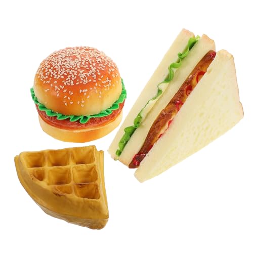 ERINGOGO 1satz Künstlichen Lebensmitteldekorationen Realistisches Frühstücksset -Modell Für Kreatives Spielen Und Haus-deko Teiliges Set von ERINGOGO