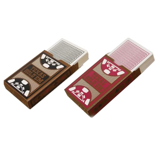 ERINGOGO 1satz wasserdichte PVC Spielkarten Strapazierfähige Und Sammelbare Karten Für Spiele Im Freien Und Drinnen Für Und Freundesrunden von ERINGOGO