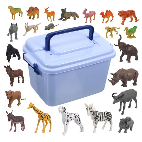 ERINGOGO 58-teiliges Figuren-Set Mini-tierspielzeug Für Jungen Und Mädchen Realistisches Zoo-modellspielzeug ERINGOGO 58-teiliges Figuren-Set Mini-tierspielzeug Für Jungen Und Mädchen Realistisches Zoo-modellspielzeug von ERINGOGO