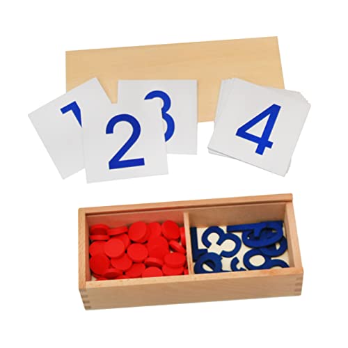 ERINGOGO 1 Set Digitale Mathematik Lehrmittel Kinderspielzeug Mathematik Lehrmittel Zählspielzeug Kinderspielzeug Pädagogisches Rechenspielzeug Interaktives Rechenspielzeug Lehrmittel von ERINGOGO