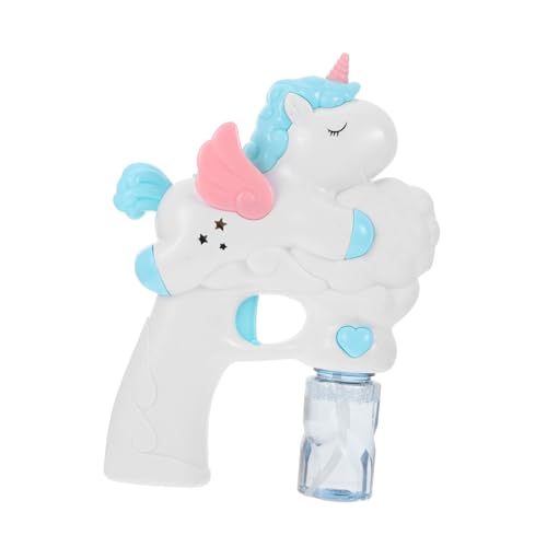 ERINGOGO 1 Set Einhorn Kinderspielzeug Kinderspielzeug Seifenblasenmacher Outdoor Kinderspielzeug Seifenblasenmacher Seifenblasengebläse Für Für Blau Kunststoff von ERINGOGO