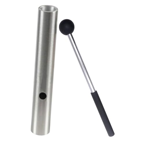 ERINGOGO 1 Set Frog Croaker Sound Effector Percussion Tube Mit Mallet Kleine Schlaginstrumente Musikinstrumentenausrüstung Mallets Percussion Performance Prop Tube Drum Mallet Alloy ERINGOGO 1 Set Frog Croaker Sound Effector Percussion Tube Mit Mallet Kleine Schlaginstrumente Musikinstrumentenausrüstung Mallets Percussion Performance Prop Tube Drum Mallet Alloy von ERINGOGO