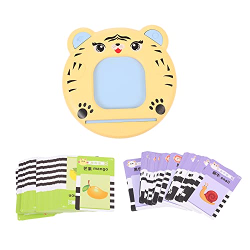 ERINGOGO 1 Set Frühen Bildung Lernen Maschine Karten Pädagogisches PVC Gelb von ERINGOGO