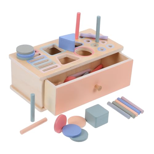 ERINGOGO 1 Set Früherziehungs Bausteine Babyspielzeug Kleinkind Formsortierer Lernspielzeug Montessori Sensorikspielzeug Holz Matching Farbsortierung Sensorikspielzeug ERINGOGO 1 Set Früherziehungs Bausteine Babyspielzeug Kleinkind Formsortierer Lernspielzeug Montessori Sensorikspielzeug Holz Matching Farbsortierung Sensorikspielzeug von ERINGOGO