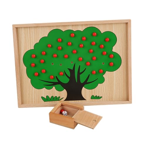 ERINGOGO Lernspielzeug Montessori Holzspielzeug Für Vorschulkinder Zählspielzeug Für Kleinkinder Sicheres Und Langlebiges Spielzeug Für Kreative Mathematikübungen von ERINGOGO