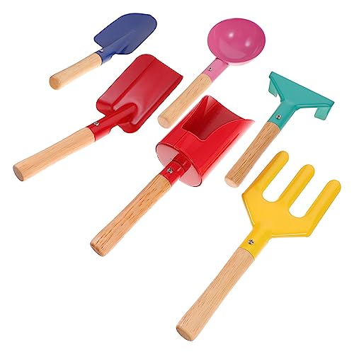 ERINGOGO 1 Set Gartenhandwerkzeuge Kinderrechen Kinderwerkzeuge Outdoor Werkzeuge Für Schaufel Kinderspielzeug Mini Grabwerkzeuge Outdoor Gartenwerkzeug Strand Für von ERINGOGO