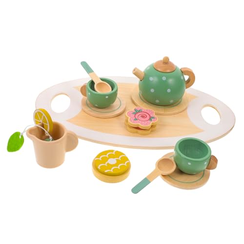 ERINGOGO 1 Set Hölzerne Nachmittagstee Set Spielzeug Für Kleinkinder Realistische Teenspielzeugset Kinder Tun Spielzeug So Tun Spielzeug ERINGOGO 1 Set Hölzerne Nachmittagstee Set Spielzeug Für Kleinkinder Realistische Teenspielzeugset Kinder Tun Spielzeug So Tun Spielzeug von ERINGOGO