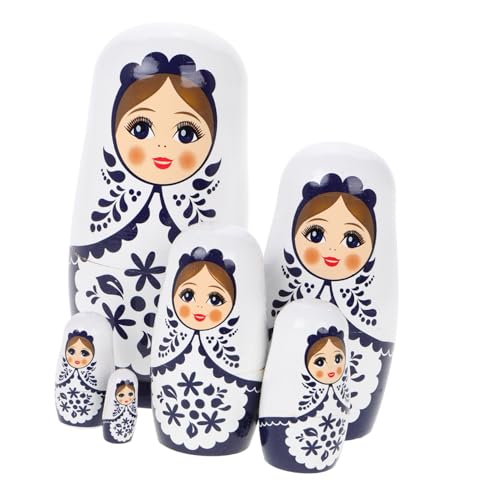 ERINGOGO 1 Set Holzpuppenspielzeug Babuschka Matroschkas Bastelpuppen Handgefertigtes Kinderspielzeug Russische Matrjoschka Figuren Partydekorationen Für Cartoon Matrjoschka Für ERINGOGO 1 Set Holzpuppenspielzeug Babuschka Matroschkas Bastelpuppen Handgefertigtes Kinderspielzeug Russische Matrjoschka Figuren Partydekorationen Für Cartoon Matrjoschka Für von ERINGOGO