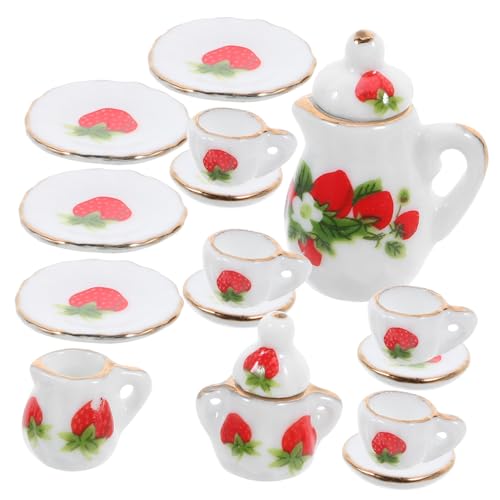 ERINGOGO 1 Set Keramik Teeservice Modell Porzellan Miniaturpuppe Winzige Größe DIY Große Form Mini Haus Lustiges Rollenspielzeug Mini Haus Küchenzubehör Rollenspiel ERINGOGO 1 Set Keramik Teeservice Modell Porzellan Miniaturpuppe Winzige Größe DIY Große Form Mini Haus Lustiges Rollenspielzeug Mini Haus Küchenzubehör Rollenspiel von ERINGOGO