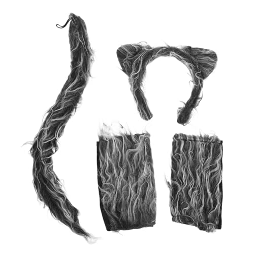 ERINGOGO 1 Set Kostüm Set Pfotenhandschuhe Tier Cosplay Zubehör Wolf Cosplay Prop Party Cosplay Kostüm Furry Cosplay Wolf Zubehör Halloween Cosplay Zubehör Baumwolle ERINGOGO 1 Set Kostüm Set Pfotenhandschuhe Tier Cosplay Zubehör Wolf Cosplay Prop Party Cosplay Kostüm Furry Cosplay Wolf Zubehör Halloween Cosplay Zubehör Baumwolle von ERINGOGO