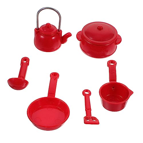 ERINGOGO 1 Set Küchengeschirr Tiny Homes Vintage Pool Miniatur Küchengeschirr Mini Küche Kochgeschirr Retro Mini Küchengeschirr Mini Küchengeschirr Miniatur Requisite Rot ERINGOGO 1 Set Küchengeschirr Tiny Homes Vintage Pool Miniatur Küchengeschirr Mini Küche Kochgeschirr Retro Mini Küchengeschirr Mini Küchengeschirr Miniatur Requisite Rot von ERINGOGO
