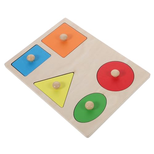 ERINGOGO 1 Set Lehrreiches Holzblockspielzeug Für Kindergärtner Kinder Formunterrichtshilfen ERINGOGO 1 Set Lehrreiches Holzblockspielzeug Für Kindergärtner Kinder Formunterrichtshilfen von ERINGOGO