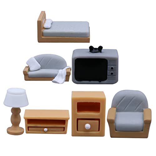 ERINGOGO 1 Set Mikro Landschaftsmöbel Ornamente Für Ornamente Für Bastelmodelle Tiny House Supplies Tv Schrankmodell Puppenhaus Szenen Requisite Miniatur Möbel Ornament Harz von ERINGOGO