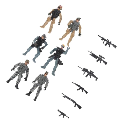 ERINGOGO 1 Set Militärsoldatenmodell Soldaten Figuren miniaturfiguren miniaturen Figuren sammlerstücke puppenhauszubehör Mini-Personenfiguren kleine Soldatenmodelle Layout-Figuren Plastik ERINGOGO 1 Set Militärsoldatenmodell Soldaten Figuren miniaturfiguren miniaturen Figuren sammlerstücke puppenhauszubehör Mini-Personenfiguren kleine Soldatenmodelle Layout-Figuren Plastik von ERINGOGO