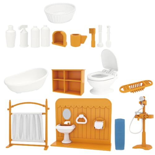 ERINGOGO 1 Set Mini Puppenhaus Badezimmerset Badespielzeug Spielzeughaus Puppenhaus Teppich Puppen Für Puppenhaus Puppenhaus Zubehör Puppenhaus Puppenhaus Möbel Spielzeugküche ERINGOGO 1 Set Mini Puppenhaus Badezimmerset Badespielzeug Spielzeughaus Puppenhaus Teppich Puppen Für Puppenhaus Puppenhaus Zubehör Puppenhaus Puppenhaus Möbel Spielzeugküche von ERINGOGO
