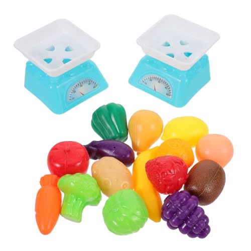 ERINGOGO 1 Set Mini-simulations-Lebensmittel-spielzeugset - Küchen-spiellebensmittel Mit, Künstliches Obst Und Gemüse Für Kinder Zum Selberkochen von ERINGOGO
