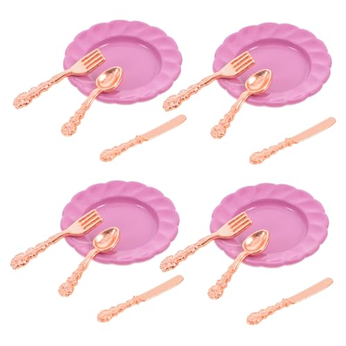 ERINGOGO 1 Set Miniatur Besteck Set Kleine Häuser Miniatur Ornamente Mini Geschirr Mini Löffel Miniatur Gabeln Mini Dekore Miniatur Geschirr Roségold Harz ERINGOGO 1 Set Miniatur Besteck Set Kleine Häuser Miniatur Ornamente Mini Geschirr Mini Löffel Miniatur Gabeln Mini Dekore Miniatur Geschirr Roségold Harz von ERINGOGO