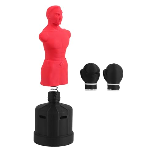ERINGOGO 1 Set Miniatur-Puppen-Boxhandschuhe Und Boxsack, Mini- -Dekoration, Zubehör Für Puppenhaus-Kollektion, Kuchendeckel- von ERINGOGO