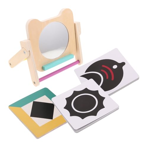 ERINGOGO 1 Set Montessori-Spielzeug: Sehspiegel Mit Kognitiven Karten – Pädagogisches Spielset Für Jungen Und Mädchen Von 6–12 Monaten – Fördert Die Unabhängige Erkundung ERINGOGO 1 Set Montessori-Spielzeug: Sehspiegel Mit Kognitiven Karten – Pädagogisches Spielset Für Jungen Und Mädchen Von 6–12 Monaten – Fördert Die Unabhängige Erkundung von ERINGOGO