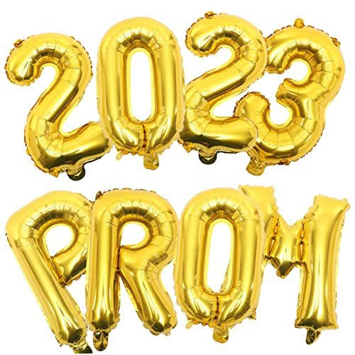 ERINGOGO 1 Set Partyballons Schwebende Dekoration Wiederverwendbare Ballongirlande Abschlussballon Heliumballons Abschlussballballons Buchstaben Abschlussball Zahlenballons von ERINGOGO