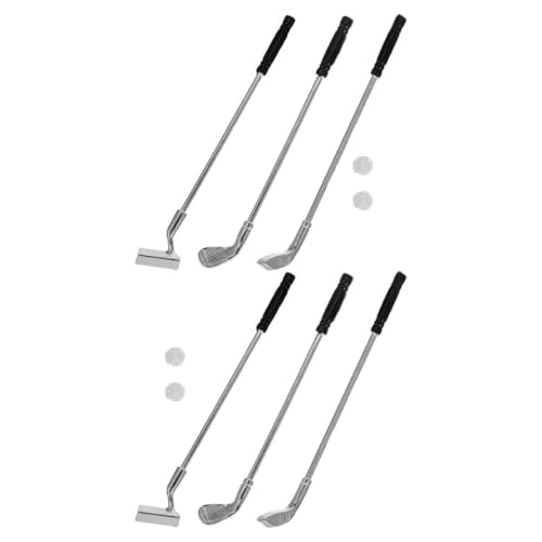 ERINGOGO 1 Set Puppenhaus Golf Outdoor Mini Spielzeughaus Mini Golf Sportgeräte Sammlung Mini Puppenhaus Zubehör Eimer Golfschläger Golf Cake Topper Keil Golfschläger Legierung Silber ERINGOGO 1 Set Puppenhaus Golf Outdoor Mini Spielzeughaus Mini Golf Sportgeräte Sammlung Mini Puppenhaus Zubehör Eimer Golfschläger Golf Cake Topper Keil Golfschläger Legierung Silber von ERINGOGO