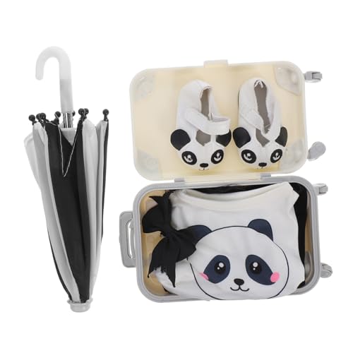 ERINGOGO 1 Set Puppenkleidung Outfits Für Mädchenbekleidung Mädchen Accessoires Kostüme Accessoires Für Mädchen Puppenkostüm Doll Dekorationen Dekorative Puppenkleidung Doll Regenschirm von ERINGOGO