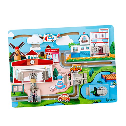 ERINGOGO 1 Set Schloss Entriegelungsspielzeug Kognitive Tafel Lernschlösser Für Kreatives Entriegelungsspielzeug Kognitive Tafel Montessori Lernspielzeug Kleinkind Puzzle Puzzles ERINGOGO 1 Set Schloss Entriegelungsspielzeug Kognitive Tafel Lernschlösser Für Kreatives Entriegelungsspielzeug Kognitive Tafel Montessori Lernspielzeug Kleinkind Puzzle Puzzles von ERINGOGO