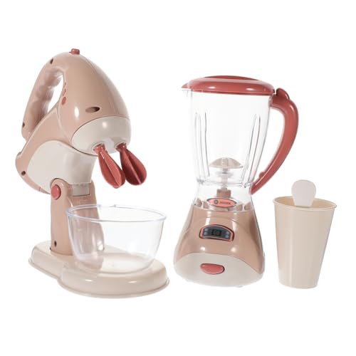 ERINGOGO 1 Set Simulierte Haushaltsgeräte Mini Elektrischer Entsafter Entsafter Maschinen Kinderspielzeug Mini Waschmaschine Mixer Künstliches Kleines Küchengerät Kunststoff von ERINGOGO