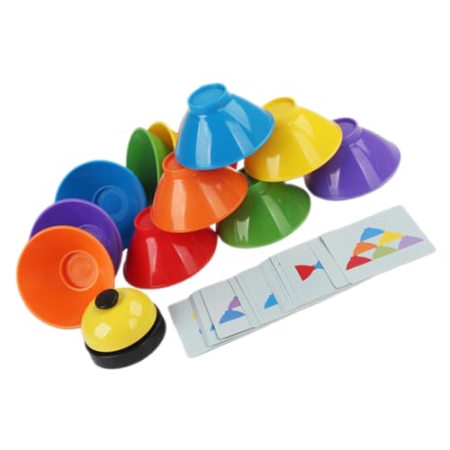 ERINGOGO 1 Set Stapeln Schüssel Gebäude Stapeln Tassen Spiel Bins Handy Zappeln Sensorischen Farbe Passenden Küche Pp von ERINGOGO