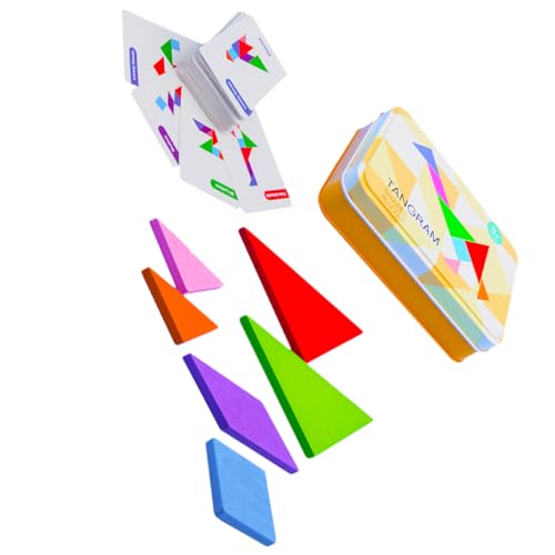 ERINGOGO 1 Set Tangram Holzpuzzle Für Spiel Puzzle Puzzles Geschichte Passende Puzzlebälle Spiel Puzzle Jigsaw Tangram Tangram Puzzle Bunt ERINGOGO 1 Set Tangram Holzpuzzle Für Spiel Puzzle Puzzles Geschichte Passende Puzzlebälle Spiel Puzzle Jigsaw Tangram Tangram Puzzle Bunt von ERINGOGO