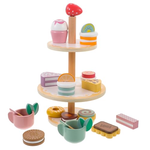 ERINGOGO 1 Set Teeservice Simulation Cupcake Fake Cupcake Kinderspielzeug Spieldekoration Simulation Küchenzubehör Simulation Dessert Requisiten Simulation Dessert Buntes von ERINGOGO