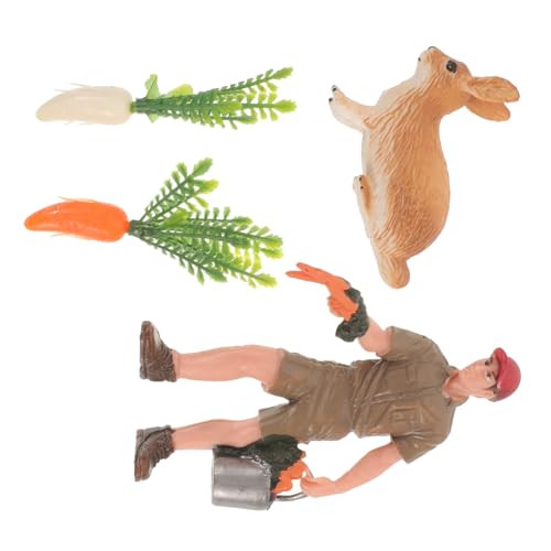ERINGOGO 1satz Niedliche Kaninchen Und Karotten Figuren Tierische Dekoration Für Und Teiliges Für Kreative Kinderaktivitäten ERINGOGO 1satz Niedliche Kaninchen Und Karotten Figuren Tierische Dekoration Für Und Teiliges Für Kreative Kinderaktivitäten von ERINGOGO