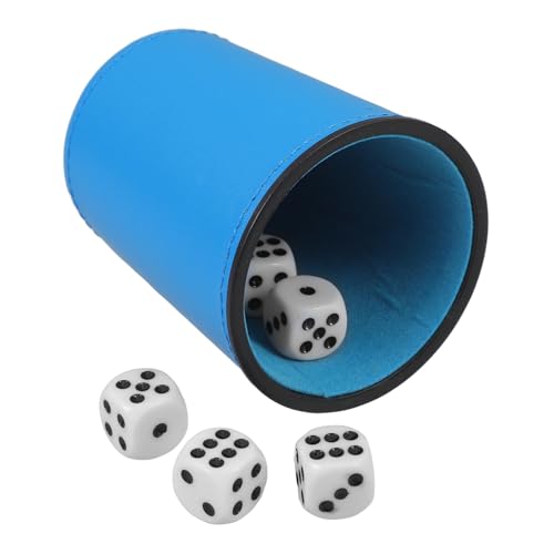 ERINGOGO 1 Set Würfelset Würfelbecher Würfelbecher Würfelspielbecher Für Würfel Würfel Würfelbecher Würfelschale Leiser Schüttelbecher Spielrequisiten Würfelbecherhalter Würfelhalter von ERINGOGO