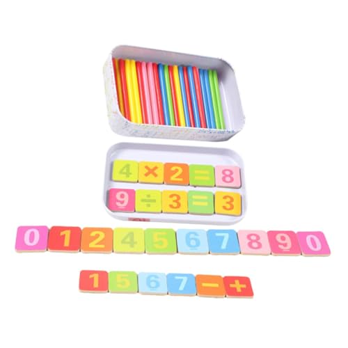 ERINGOGO 1 Set Zählstäbe Kinderspielzeug Zählstäbe Für Pädagogisches Mathe Rechenspielzeug Mathematik Lernspielzeug Holz Rechenstäbe Mathematik Lehrhilfe Holz Bunt ERINGOGO 1 Set Zählstäbe Kinderspielzeug Zählstäbe Für Pädagogisches Mathe Rechenspielzeug Mathematik Lernspielzeug Holz Rechenstäbe Mathematik Lehrhilfe Holz Bunt von ERINGOGO