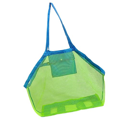 ERINGOGO 1 Stück Aufbewahrungstasche für Strandspielzeug Netz Strandtasche leichte Strandtasche aus Mesh Toy Storage aufbewahrung Sack mesh Bag Aufbewahrungstasche Green ERINGOGO 1 Stück Aufbewahrungstasche für Strandspielzeug Netz Strandtasche leichte Strandtasche aus Mesh Toy Storage aufbewahrung Sack mesh Bag Aufbewahrungstasche Green von ERINGOGO