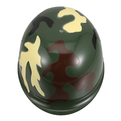 ERINGOGO 1 Stück Camouflage-Helm party zubehör partyzubehör Rollenspielhelm Tarnhelm für für Helm Tarnhut aus Kunststoff Plastik von ERINGOGO