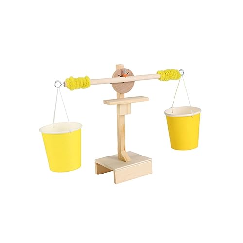 ERINGOGO 1 Stück DIY Holz für Lernspiel zur Balance Wissenschaftliches Experimentier für Jungen und Fördert Hand Augen Koordination und Mechanisches Interesse Ab Monaten von ERINGOGO
