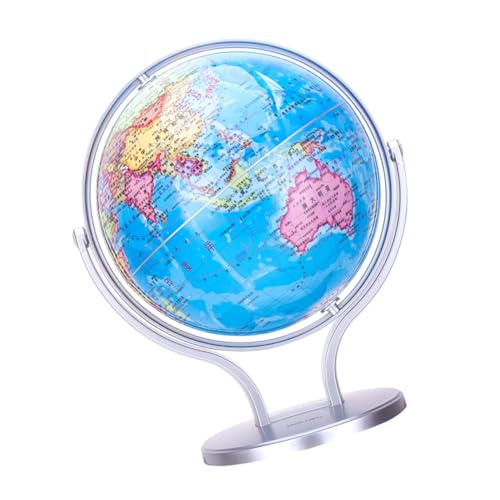 ERINGOGO 1 Stück Desktop Globe mit Stand Geografischer für Lehrmaterial für Pädagogisches zur Geografischen Entdeckung für Schreibtischdekoration ERINGOGO 1 Stück Desktop Globe mit Stand Geografischer für Lehrmaterial für Pädagogisches zur Geografischen Entdeckung für Schreibtischdekoration von ERINGOGO
