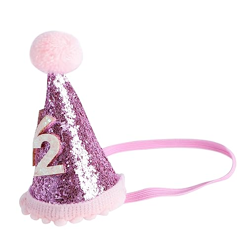ERINGOGO 1 Stück Geburtstagsparty-Hut Stirnbänder Partyhüte für Geburtstagskrone kindermütze kappe Kopfbedeckung für Party-Kopfbedeckung Stütze Kunstleder Rosa ERINGOGO 1 Stück Geburtstagsparty-Hut Stirnbänder Partyhüte für Geburtstagskrone kindermütze kappe Kopfbedeckung für Party-Kopfbedeckung Stütze Kunstleder Rosa von ERINGOGO