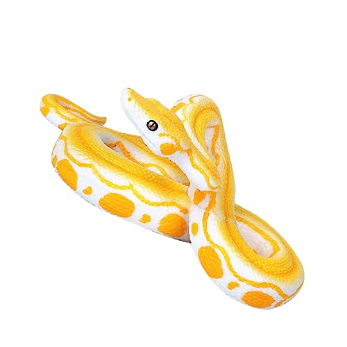 ERINGOGO 1 Stück Goldenes Python- Gruseliges Tierspielzeug Simulationsschlange Spielzeugschlangen Simulation Schlangenmodell Boa-Modell Schlangenmodell Kinderspielzeug PVC Yellow ERINGOGO 1 Stück Goldenes Python- Gruseliges Tierspielzeug Simulationsschlange Spielzeugschlangen Simulation Schlangenmodell Boa-Modell Schlangenmodell Kinderspielzeug PVC Yellow von ERINGOGO