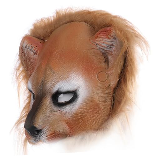 ERINGOGO 1pc Halloween Halbmaske Leopardenmaske Maskerademaske Freundlicher Widerstand Für Party von ERINGOGO